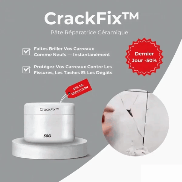 CrackFix™ Pâte de Réparation Céramique