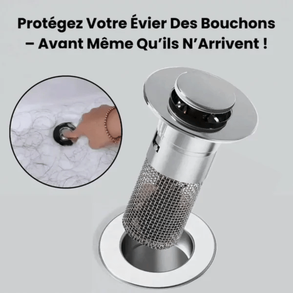 SinkShield | Stoppe les Bouchons en Un Geste
