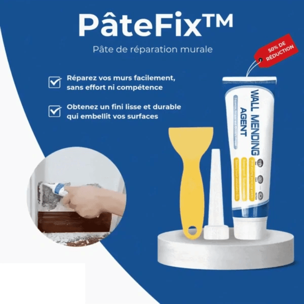 PâteFix™ Pâte de réparation murale
